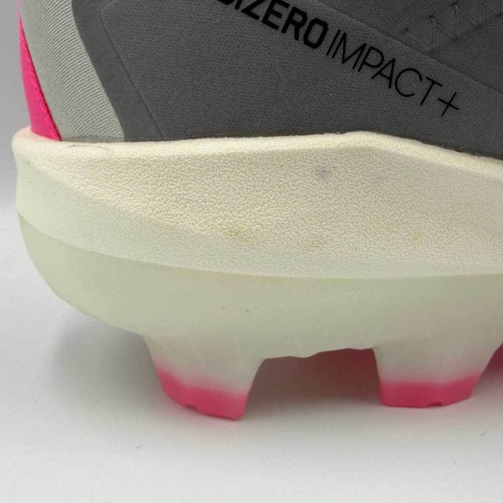 Adidas Adizero Impact+ TPU Baseball Cleats Mens 8.5 Pink Silver IF3353 **NEW** - Picture 14 of 15